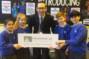 Weizmann UK celebrates British Science Week with Rosh Pinah School